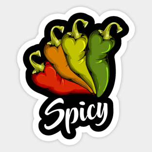 Spicy Chili Peppers Hot Vegetables Chilis Sticker